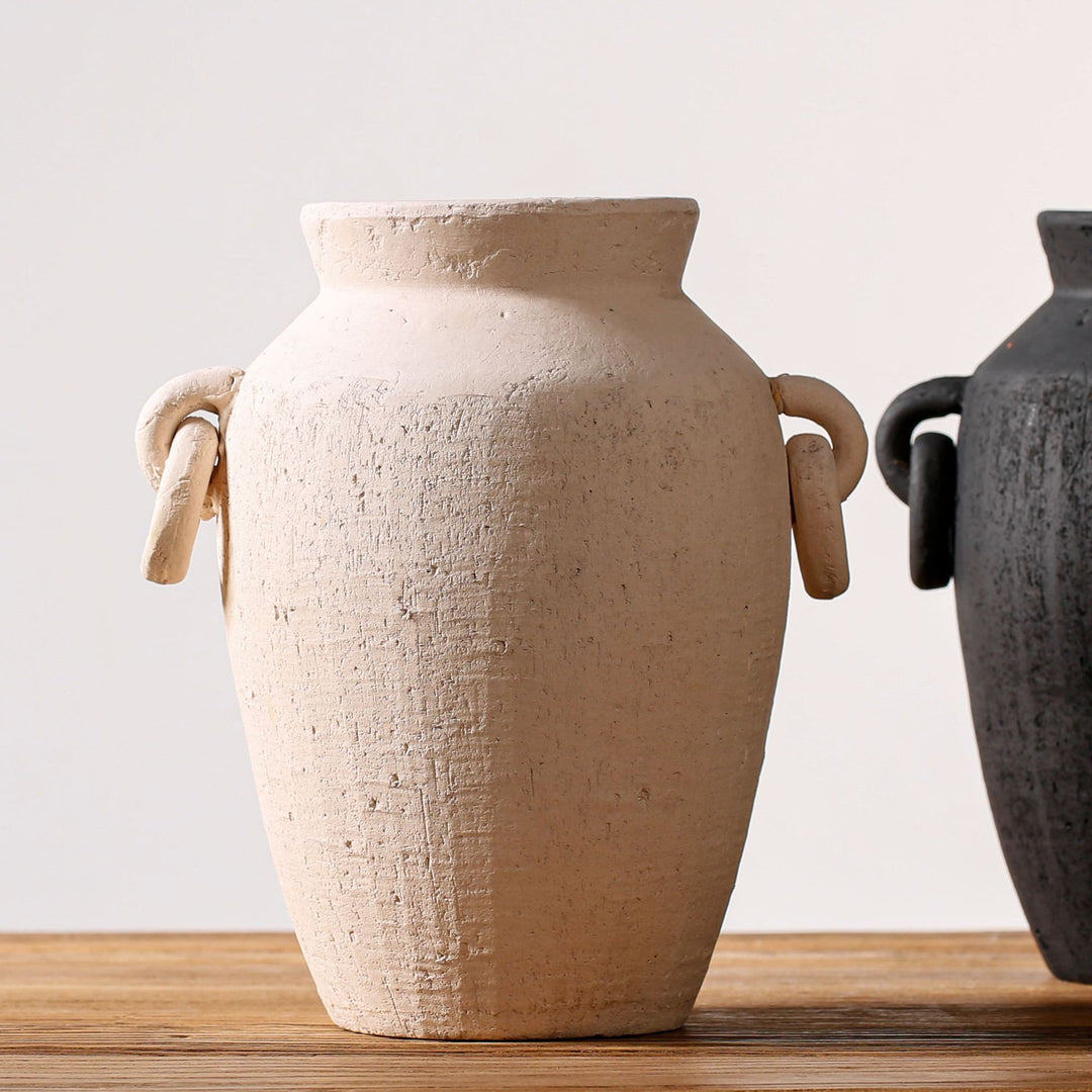 Antique ceramic vase with texture Kalsten