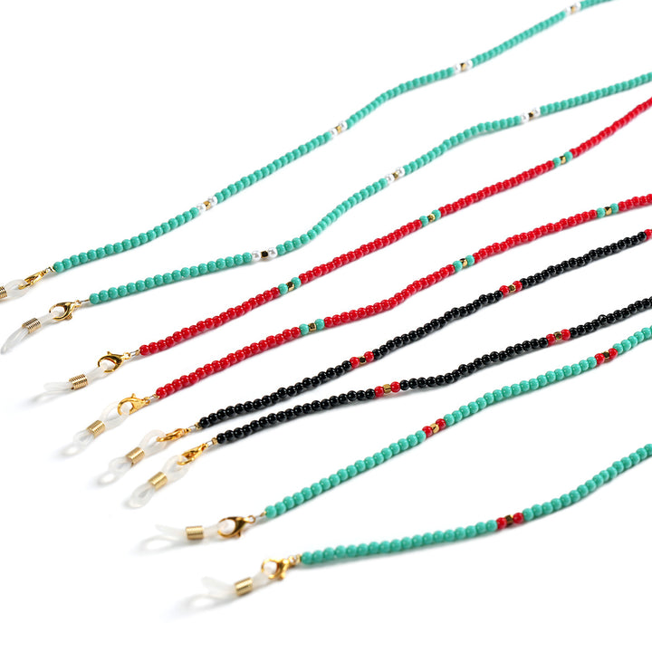 Multi-Strand Beaded Eyewear Chain Kalsten