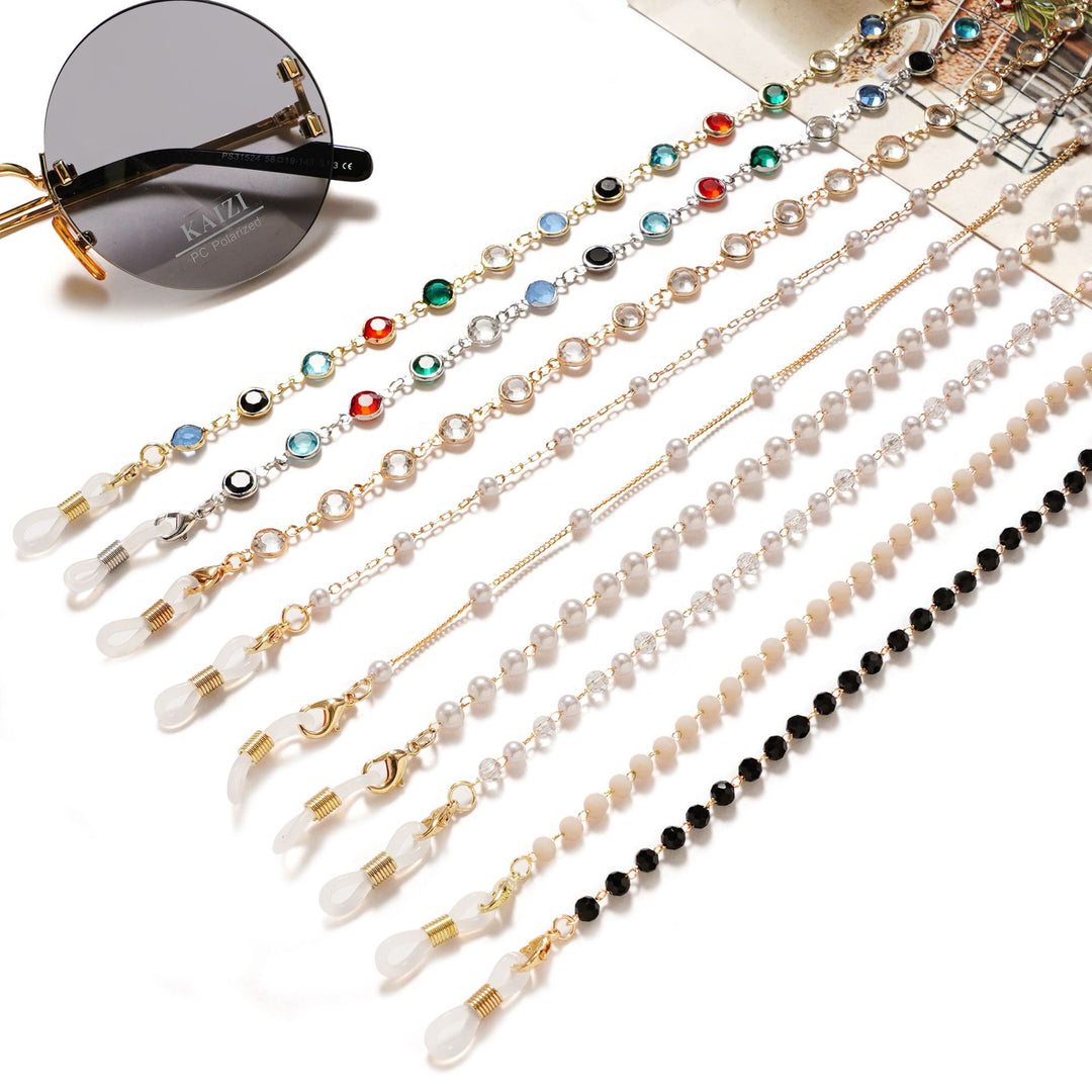 Elegant Beaded Eyewear Chain Kalsten