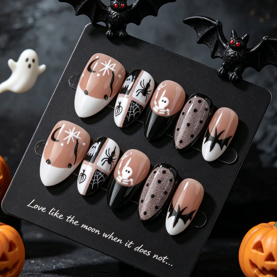 Artistic Themed Press-On Nail Set