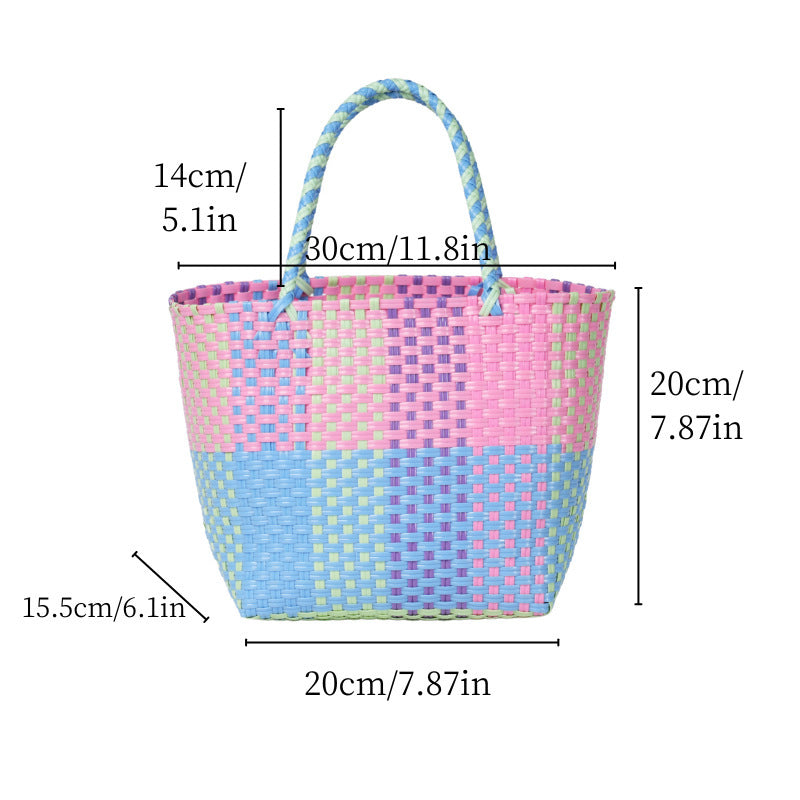 Colorful Shopping Bag Made from Recycled Material Kalsten