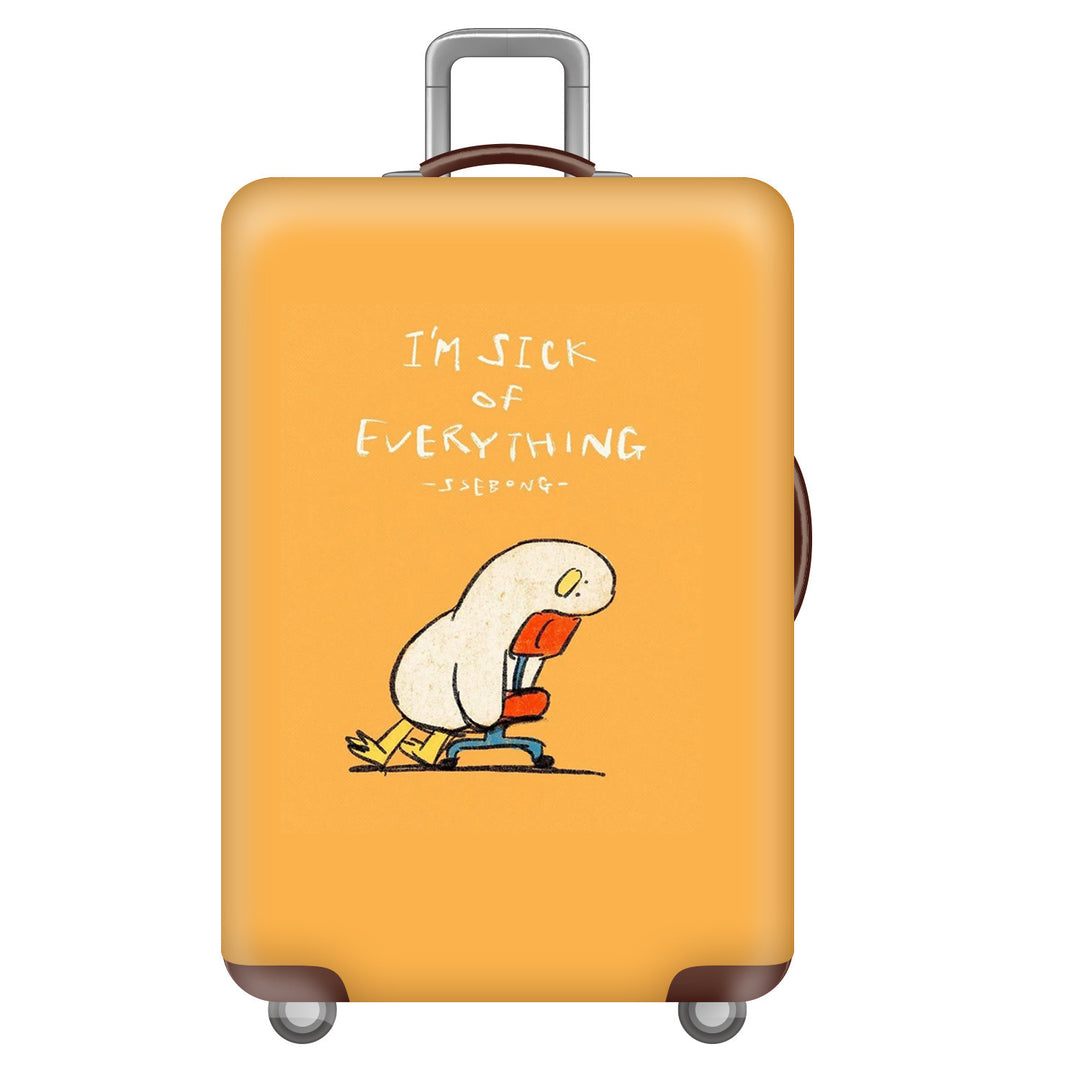Women’s Hardshell Luggage with Creative Cartoon Design Kalsten