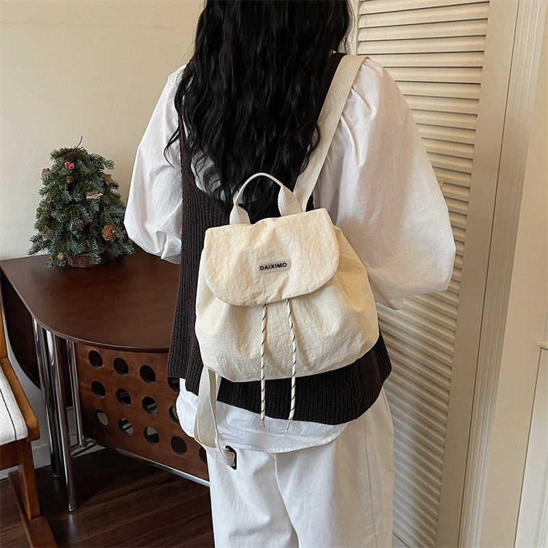 Versatile Drawstring Closure Backpack Kalsten
