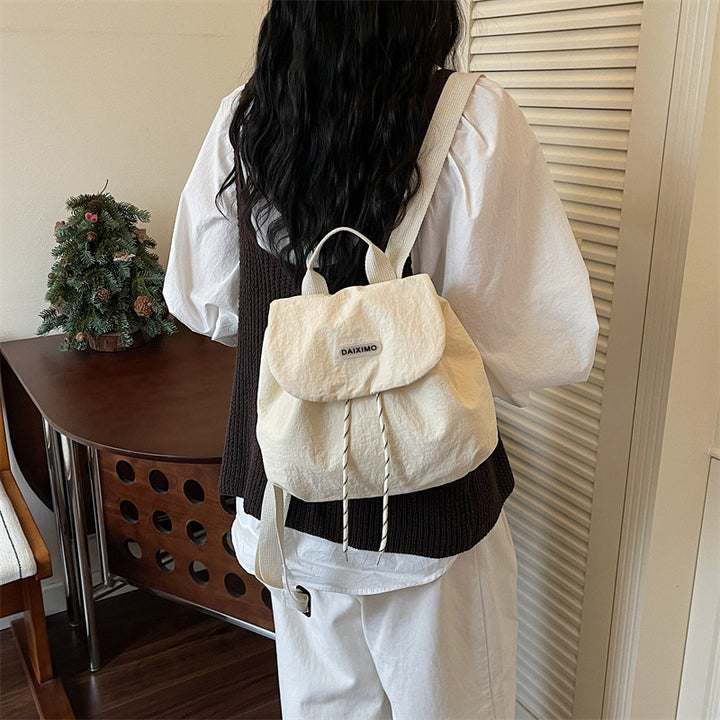 Versatile Drawstring Closure Backpack Kalsten