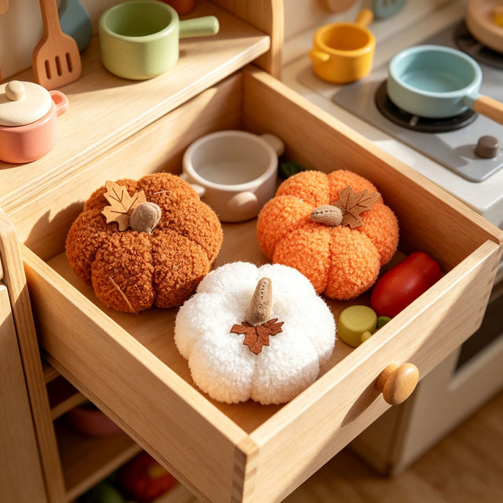 Decorative pumpkin figure