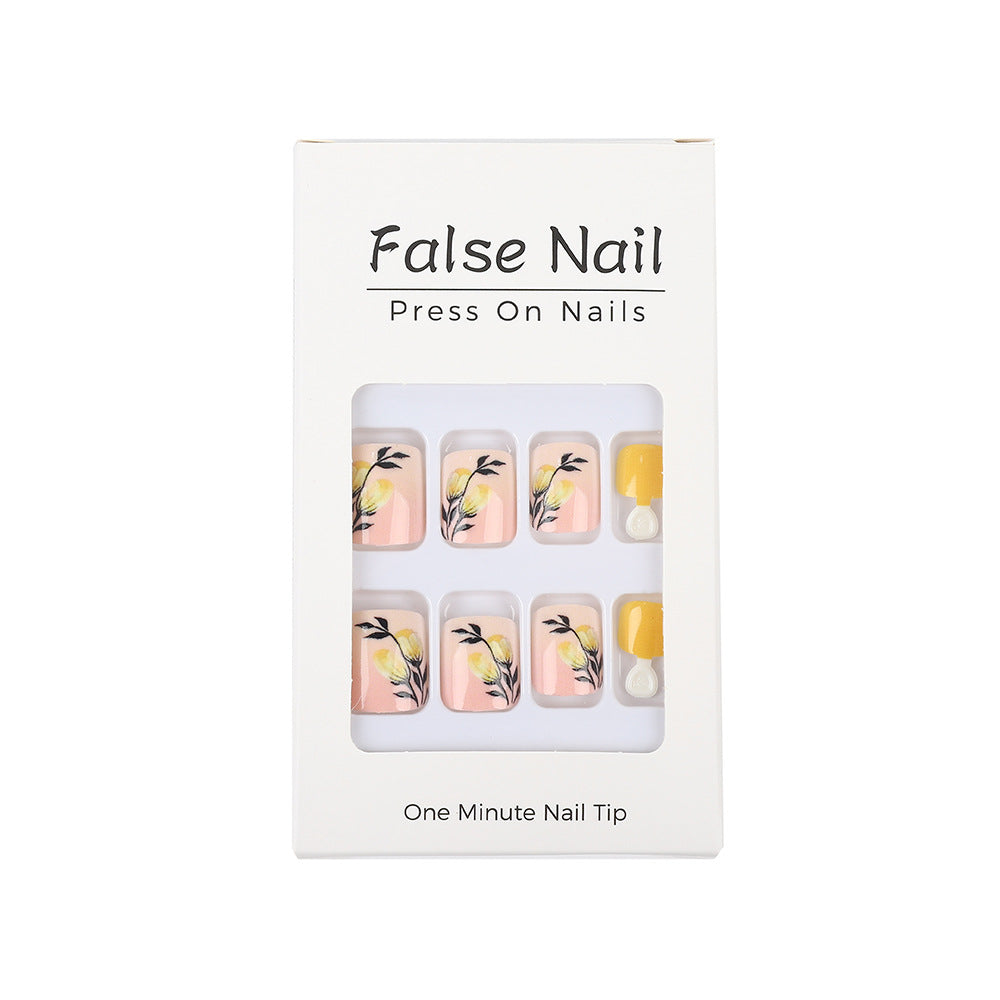 Artificial nails in floral design with accessories Kalsten