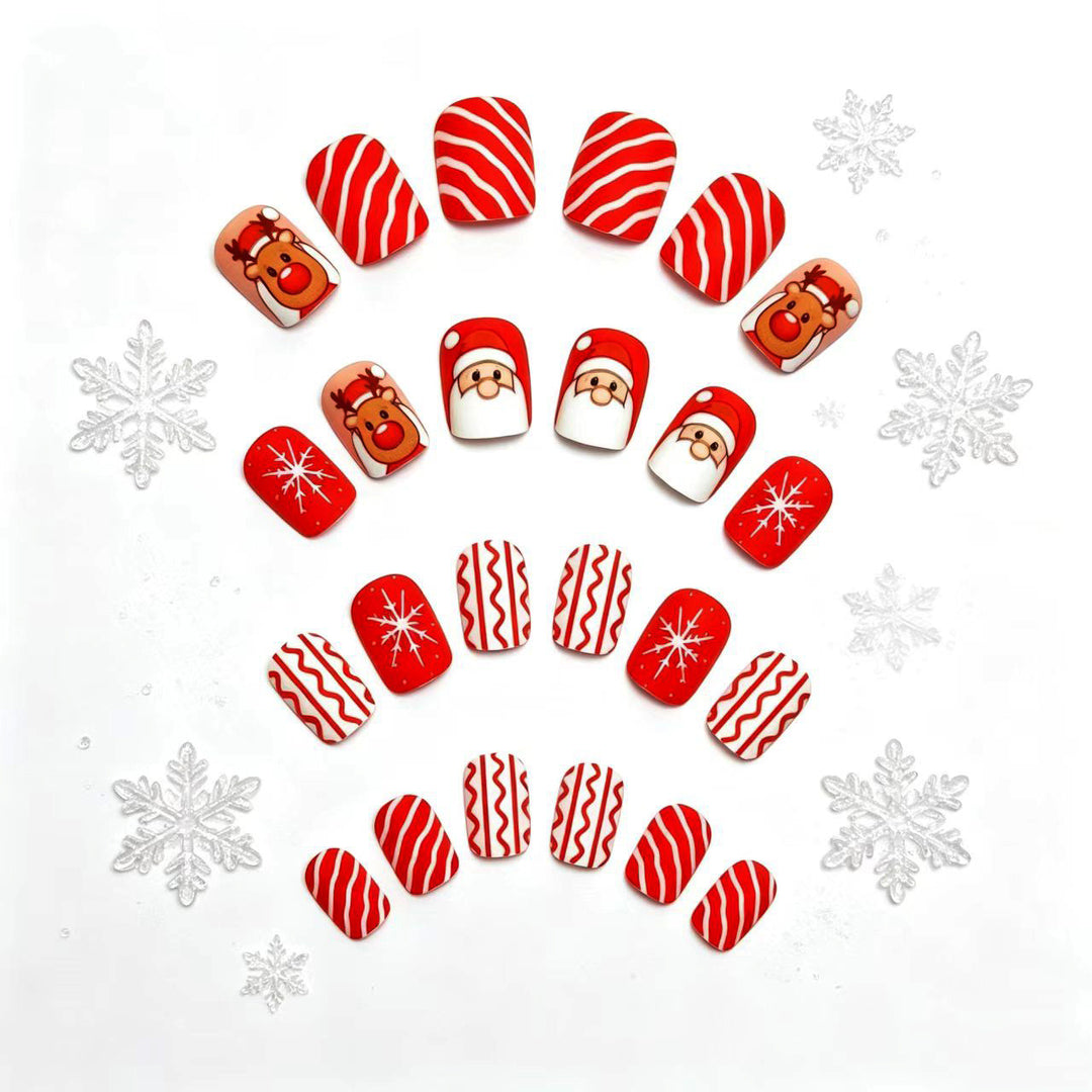 Festive Holiday-Themed Nail Art Kalsten 1788155423