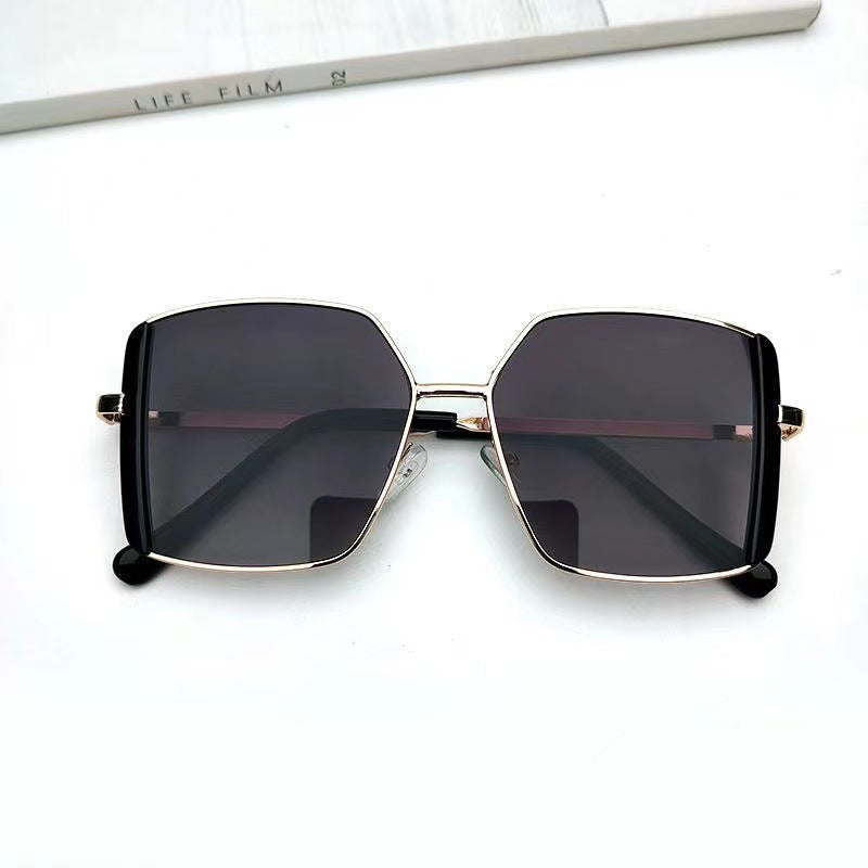 Women's oversized sunglasses with glamorous frame Kalsten