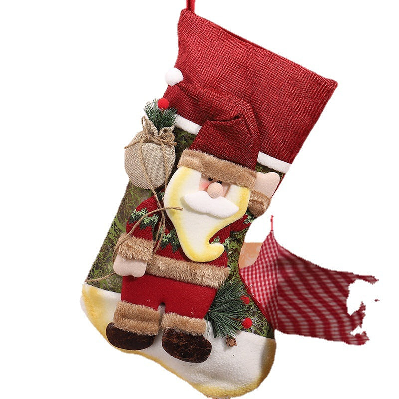 Cute Christmas stocking with reindeer design Kalsten