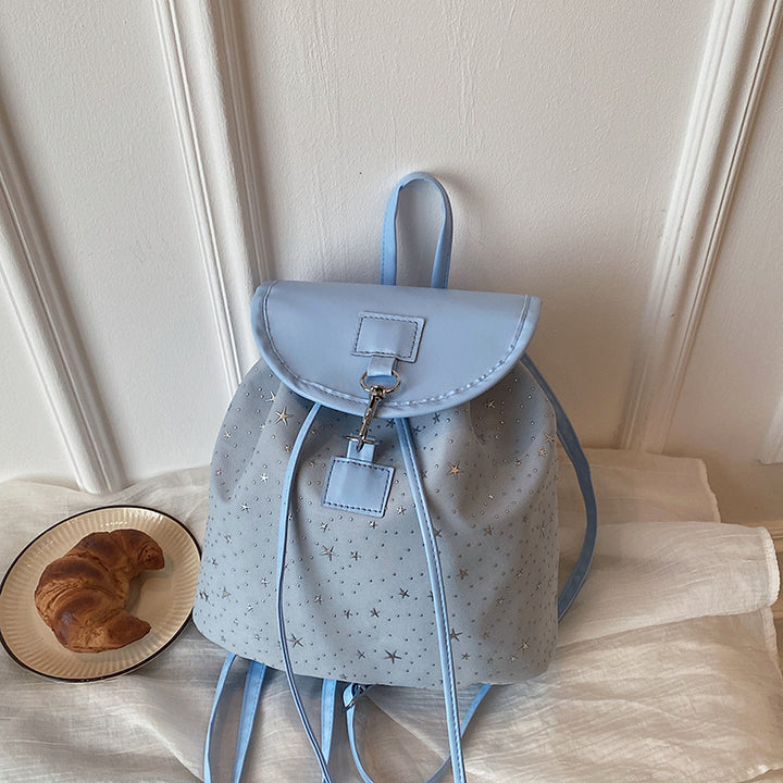 WoStar-Patterned Drawstring Backpack Kalsten