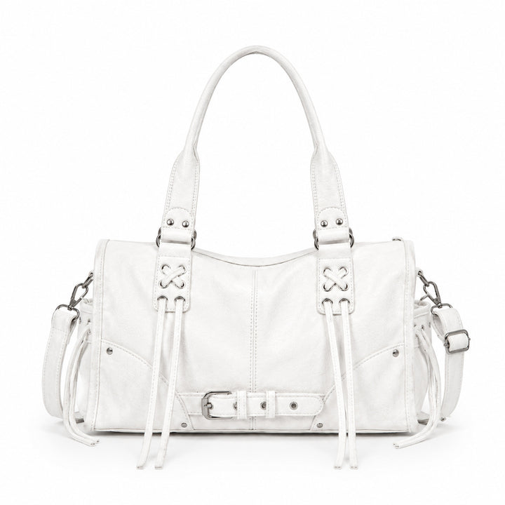 Elegant Structured Leather Handbag