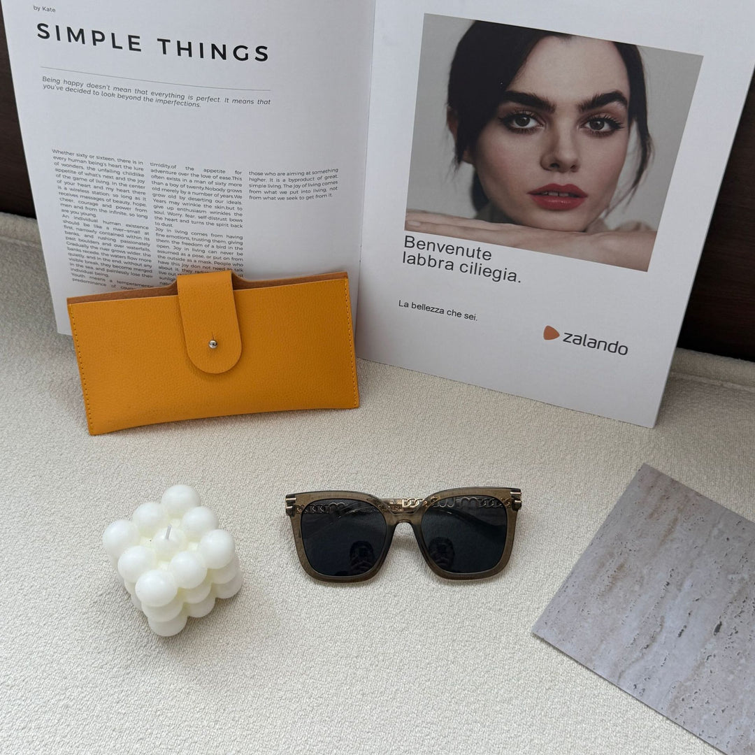 Oversized Retro Frame Sunglasses Kalsten