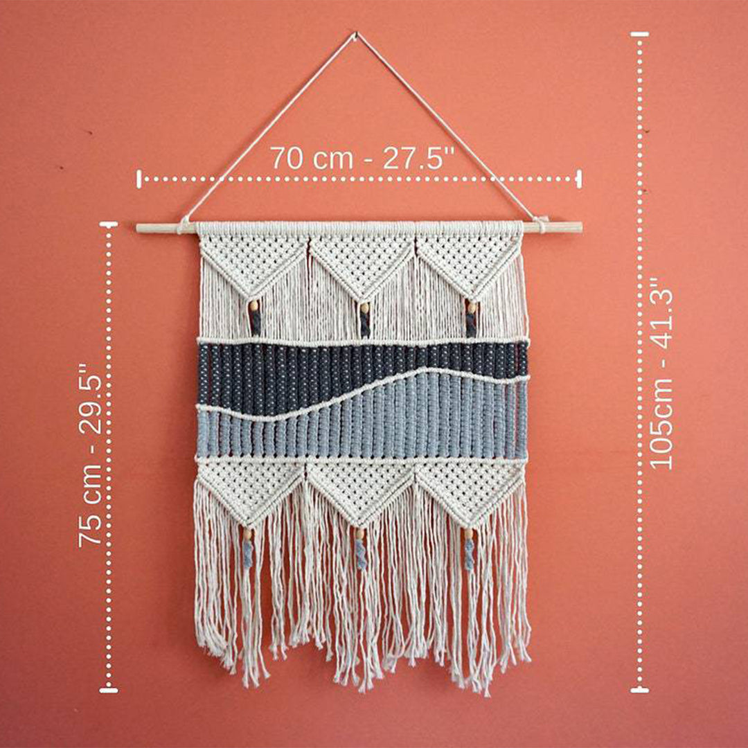Bohemian Macrame Wall Tapestry Kalsten