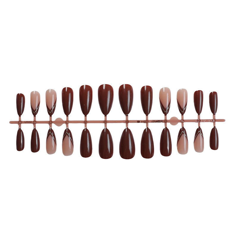Elegant Press-On Nail Kit with Premium Glossy Finish Kalsten