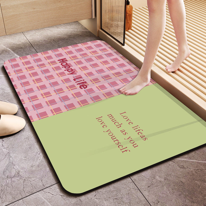 Inspirational Bath Mat Kalsten
