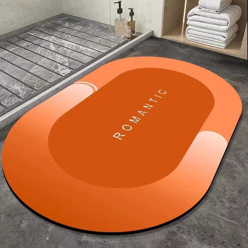 Modern Abstract Bath Mat