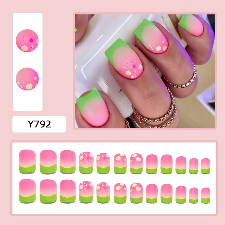Creative gradient color nails Kalsten
