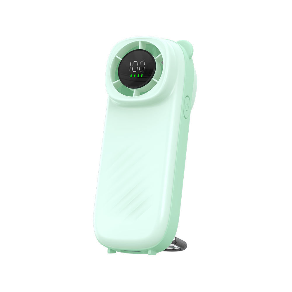 Unisex Digital Display Mini Cooling Fan Kalsten