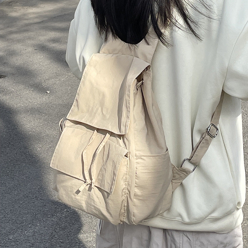 Versatile backpack with practical snap closure Kalsten