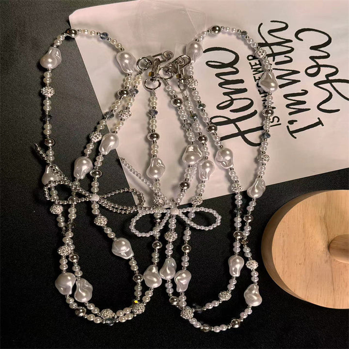Elegant Pearl Beaded Eyewear Chain Kalsten