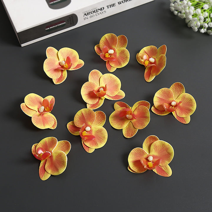 Artificial Orchid Flower Accents for Home Decor