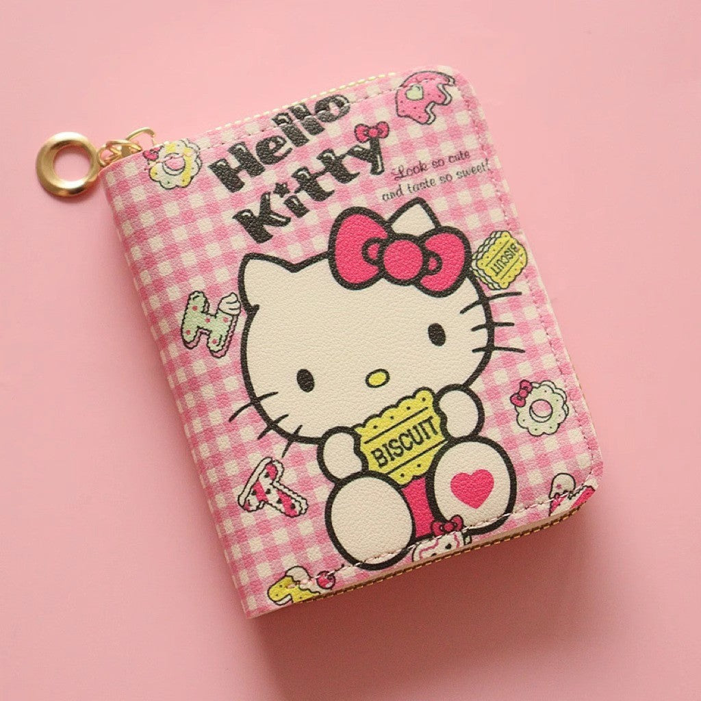 Hello Kitty-Themed Zip Around Wallet Kalsten