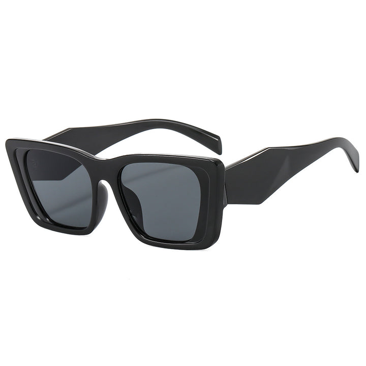 Women's oversized designer sunglasses with futuristic frame Kalsten