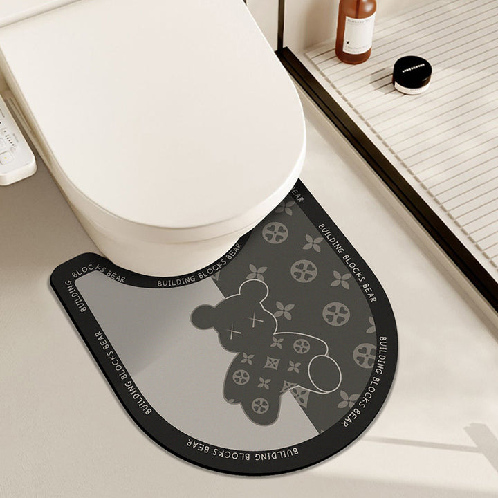 Cartoon-Themed Non-Slip Bath Mat