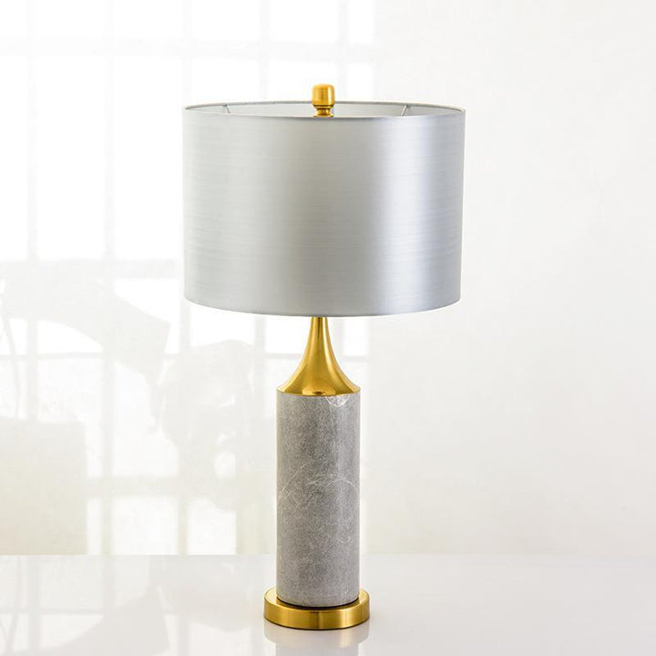 Chic Marble Accent Table Lamp