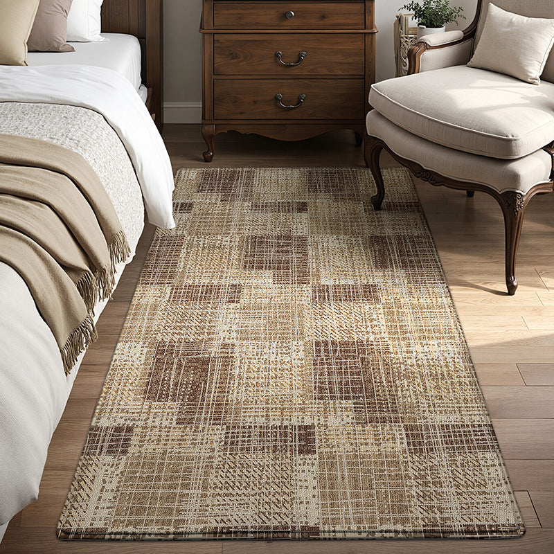 Plaid Pattern Welcome Mat Kalsten