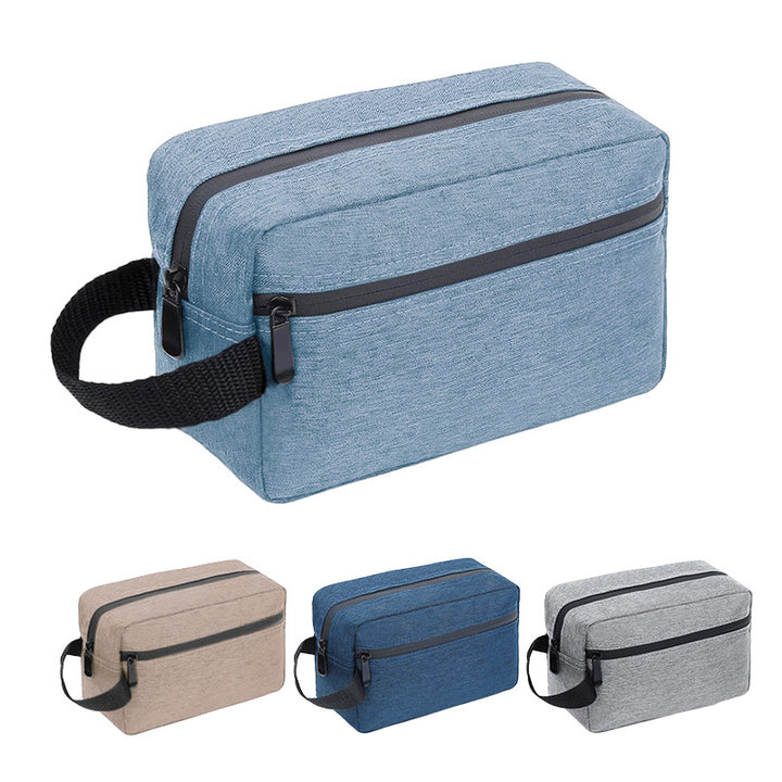 Practical cosmetic bag with two zippers Kalsten
