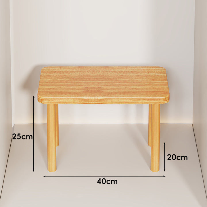 Adjustable Multi-Height Wooden Monitor Riser and Desktop Shelf
