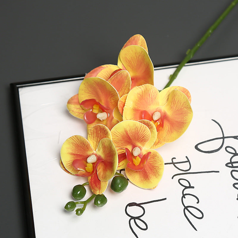 Lifelike Orchid Flower Stem