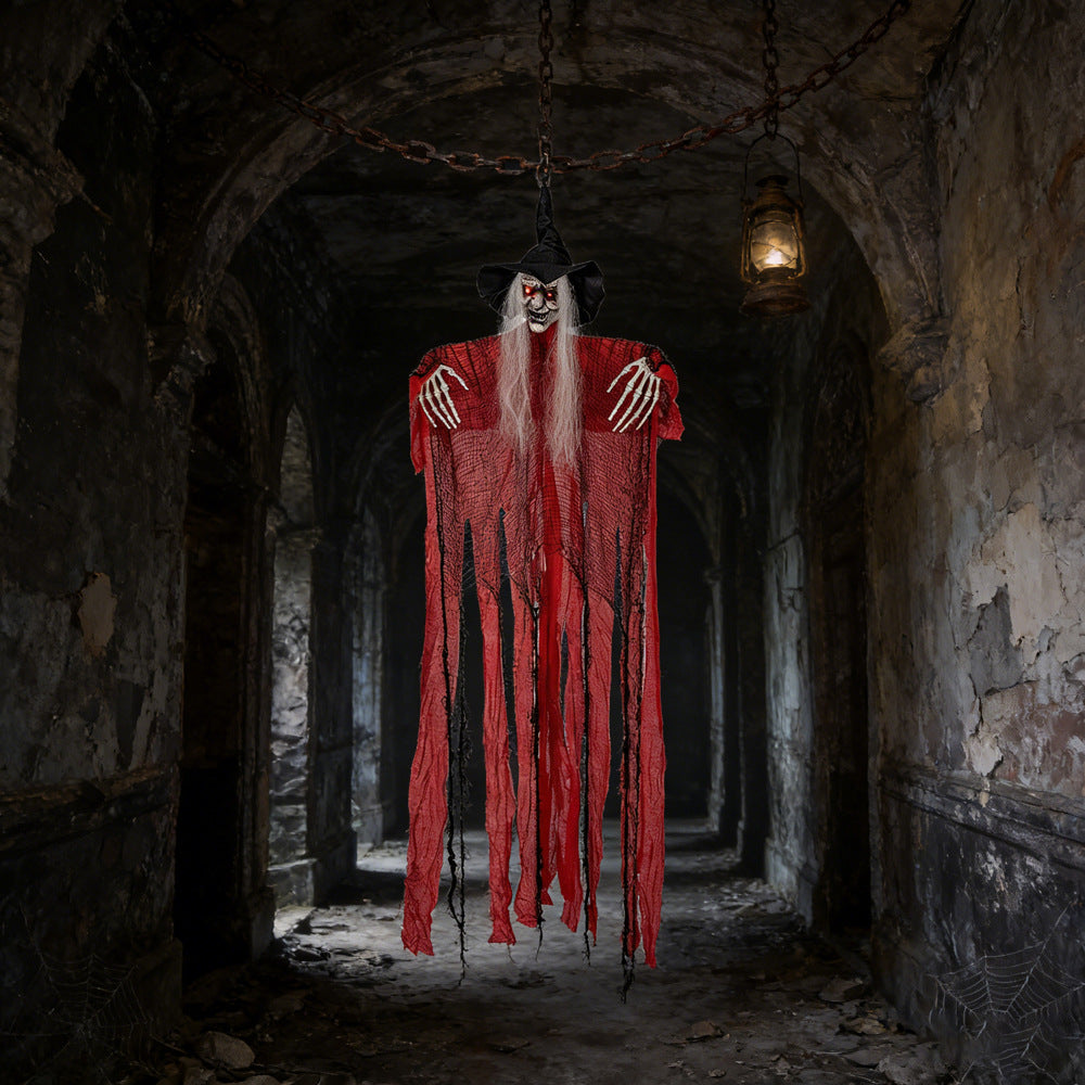 Animated Hanging Witch Figure Kalsten