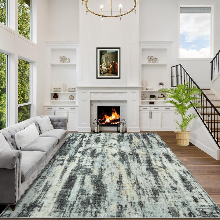 Luxurious Abstract Area Rug