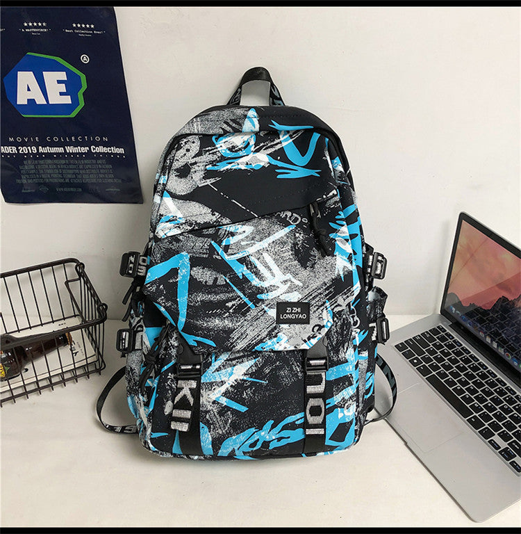 Artistic Graphic Print Backpack Kalsten 1790951131