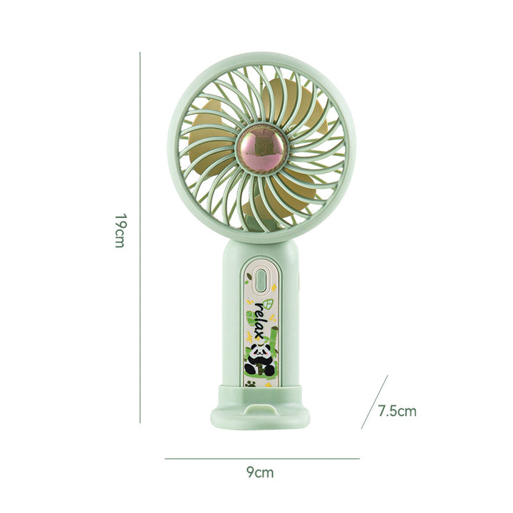 Women's Portable Mini Fan with Cute Panda Design Kalsten