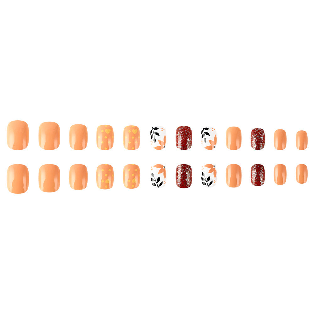 Seasonal Botanical Press-On Nails Kalsten