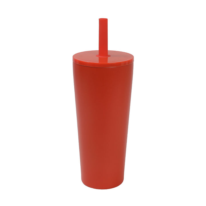 Unisex High-Quality Drinking Cup with Integrated Straw Kalsten