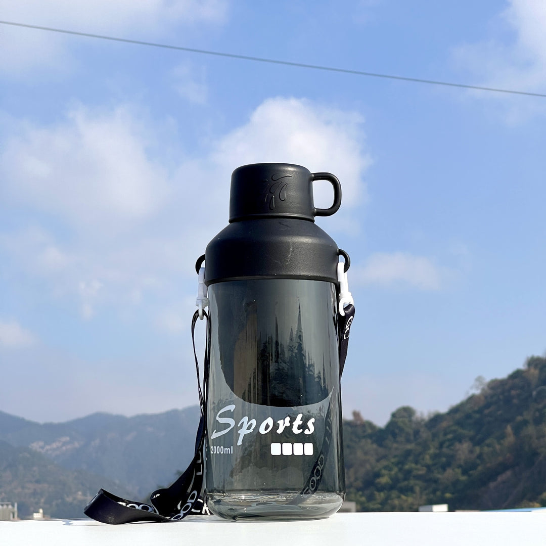 Unisex Large Volume Drinking Bottle with Practical Spout Kalsten