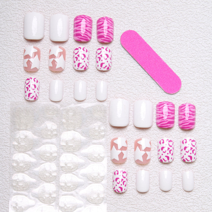 Artistic Themed Press-On Nail Set Kalsten