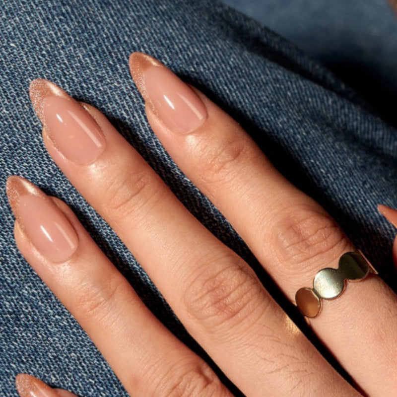 Elegant Almond-Shaped Press-On Nails Kalsten