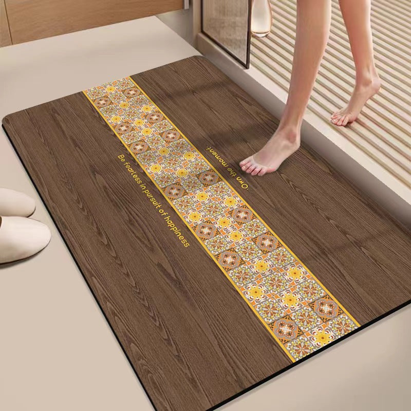 Decorative Memory Foam Bath Mat Kalsten