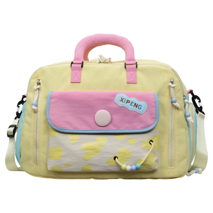Trendy Multi-Pocket Utility Duffle Bag Kalsten