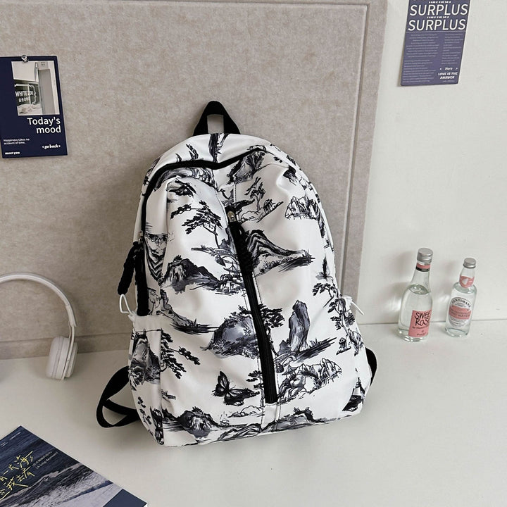 Artistic Landscape Print Backpack