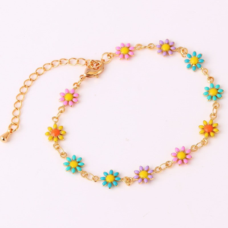 Floral Daisy Chain Necklace Kalsten