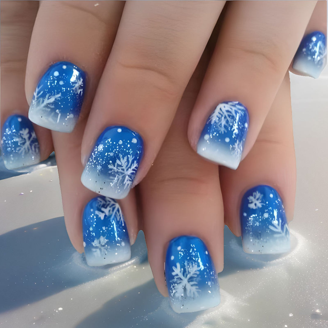 Winter Wonderland Nail Art Kalsten