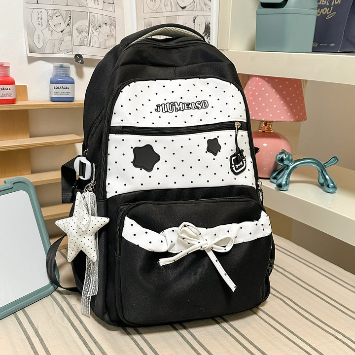 Charming Decorative Star-Embellished Backpack Kalsten