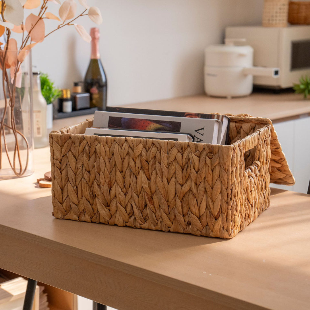 Handwoven Natural Storage Basket Kalsten