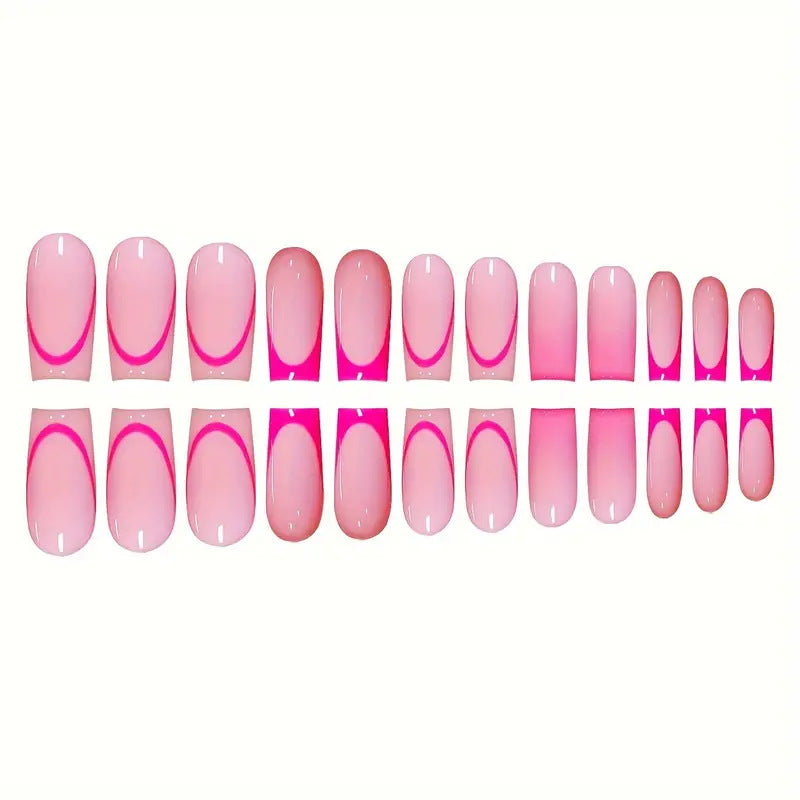 Stylish Acrylic Press-On Nail Set Kalsten